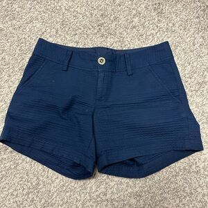 Lilly Pulitzer Blue Bermuda Shorts Tailored Cotton Blend
